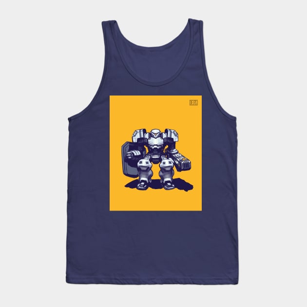 Robot Tank Top by Delfis